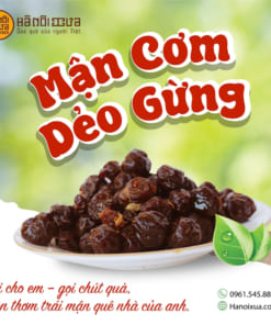 Mận Cơm Dẻo Gừng