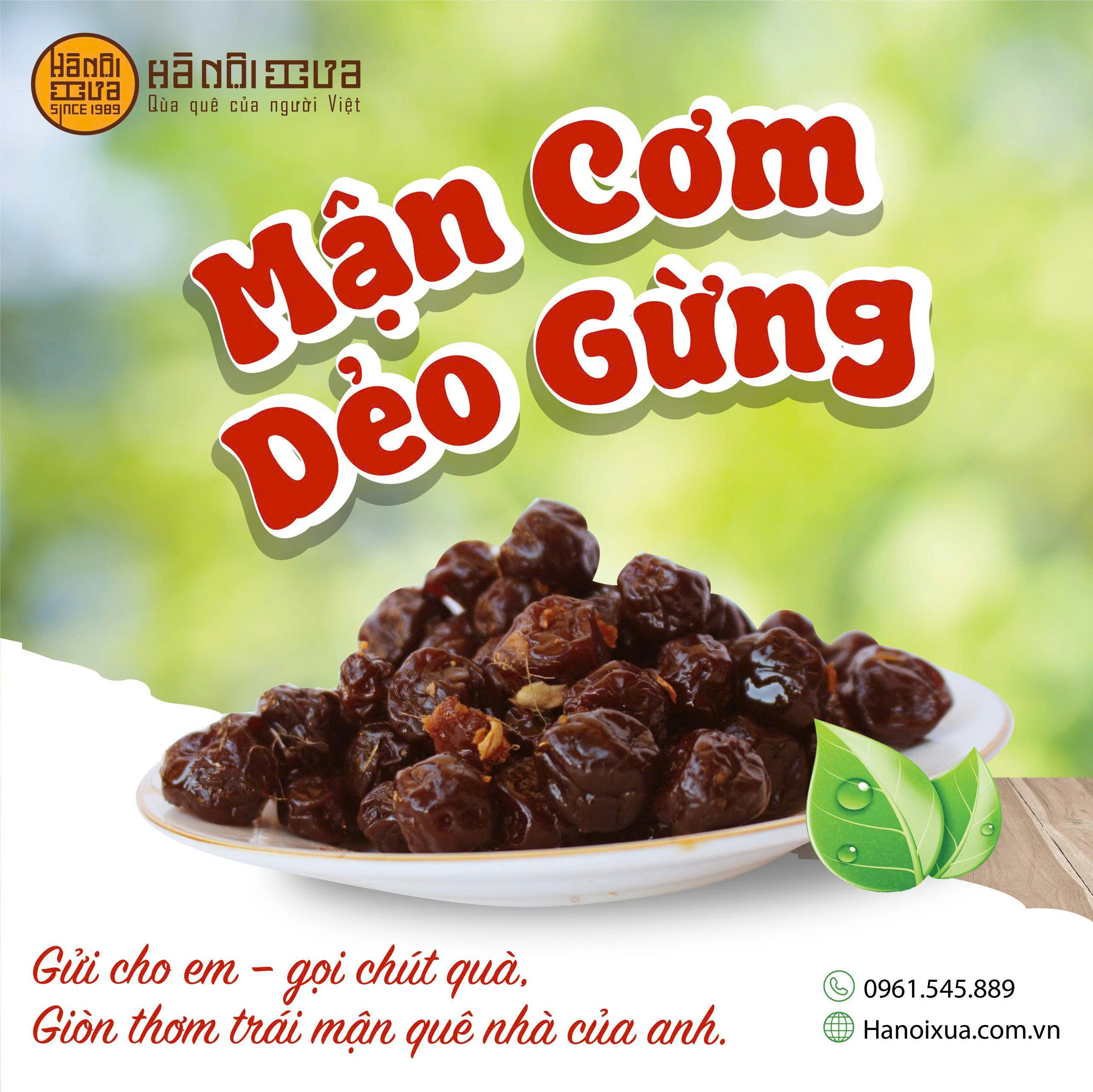 Mận Cơm Dẻo Gừng