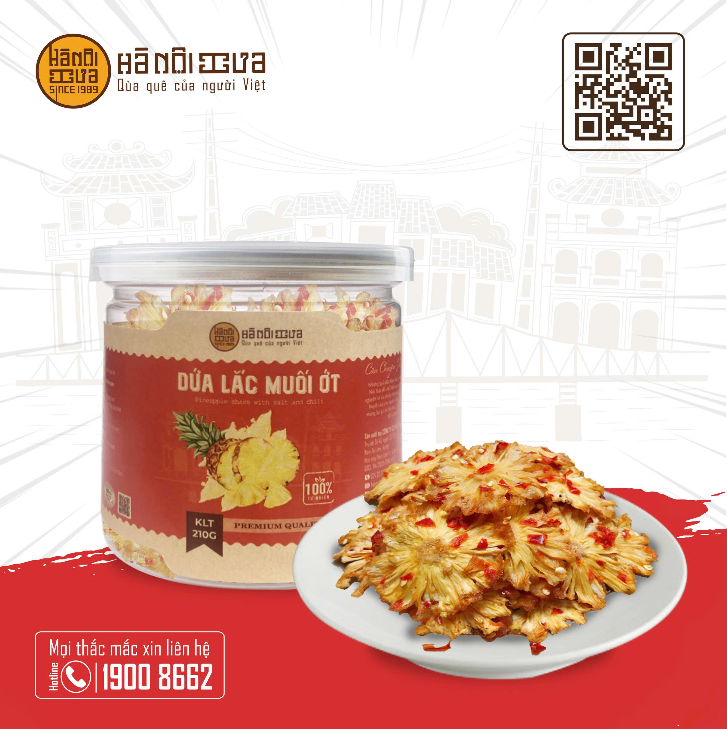 Dứa lắc muối ớt