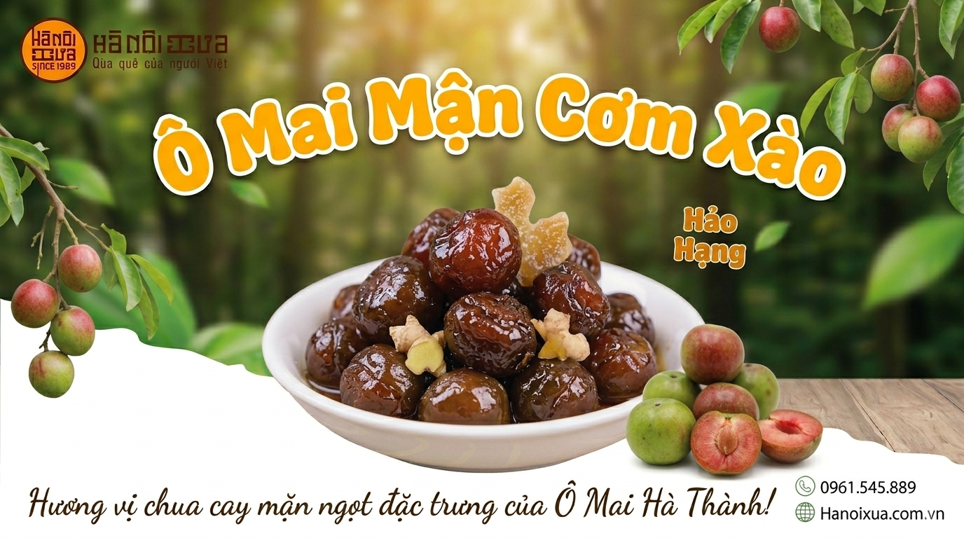 Ô mai mận xào