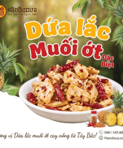 Dứa lắc muối ớt