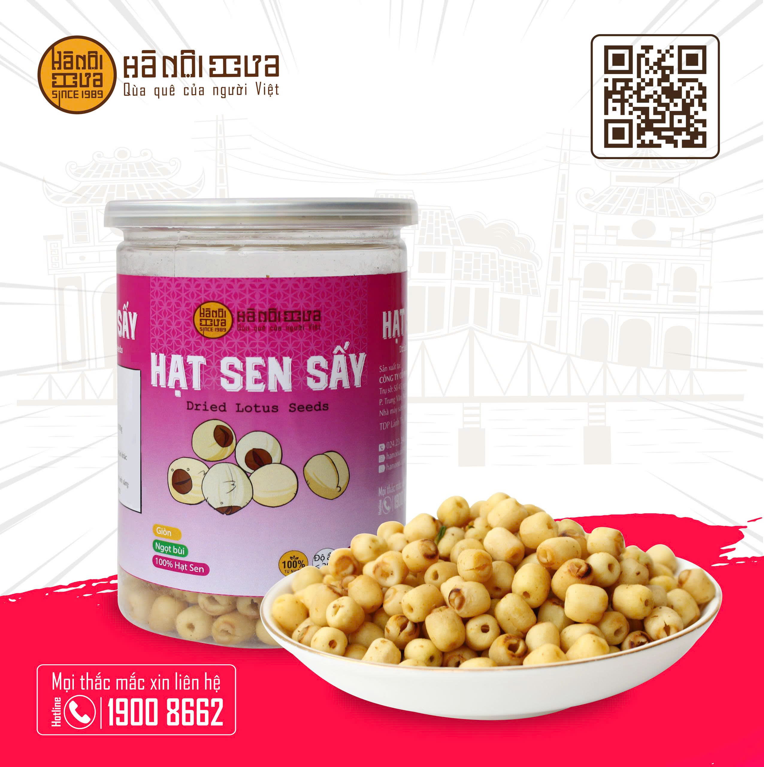 Hạt sen sấy