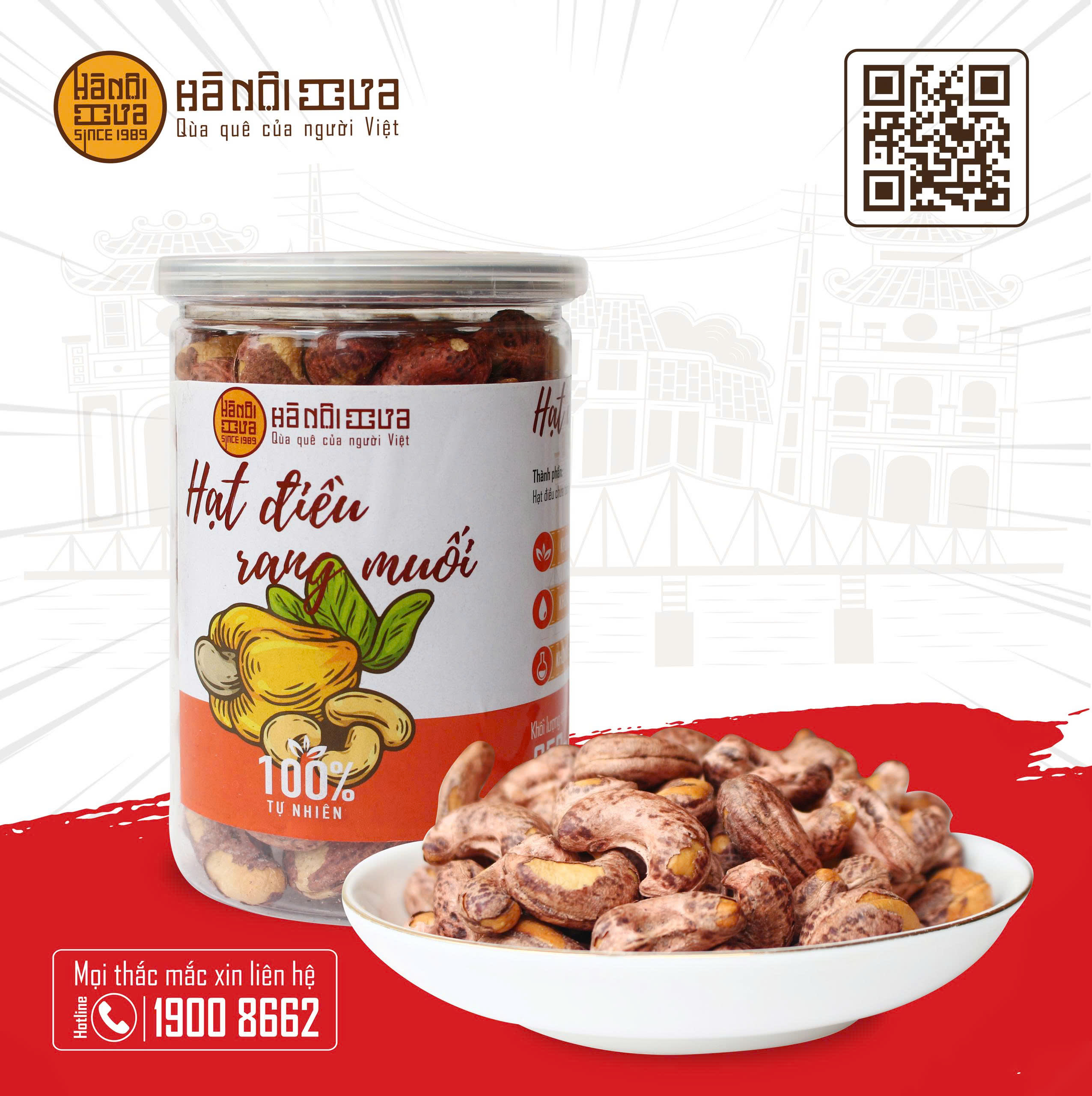 Hạt điều rang muối( Vỏ lụa)