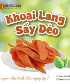 Khoai lang sấy dẻo
