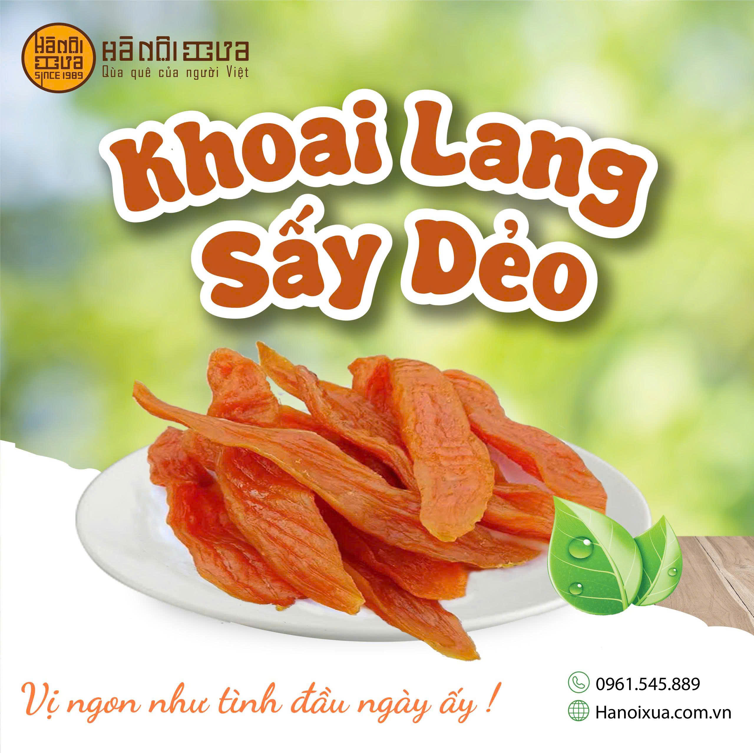 Khoai lang sấy dẻo