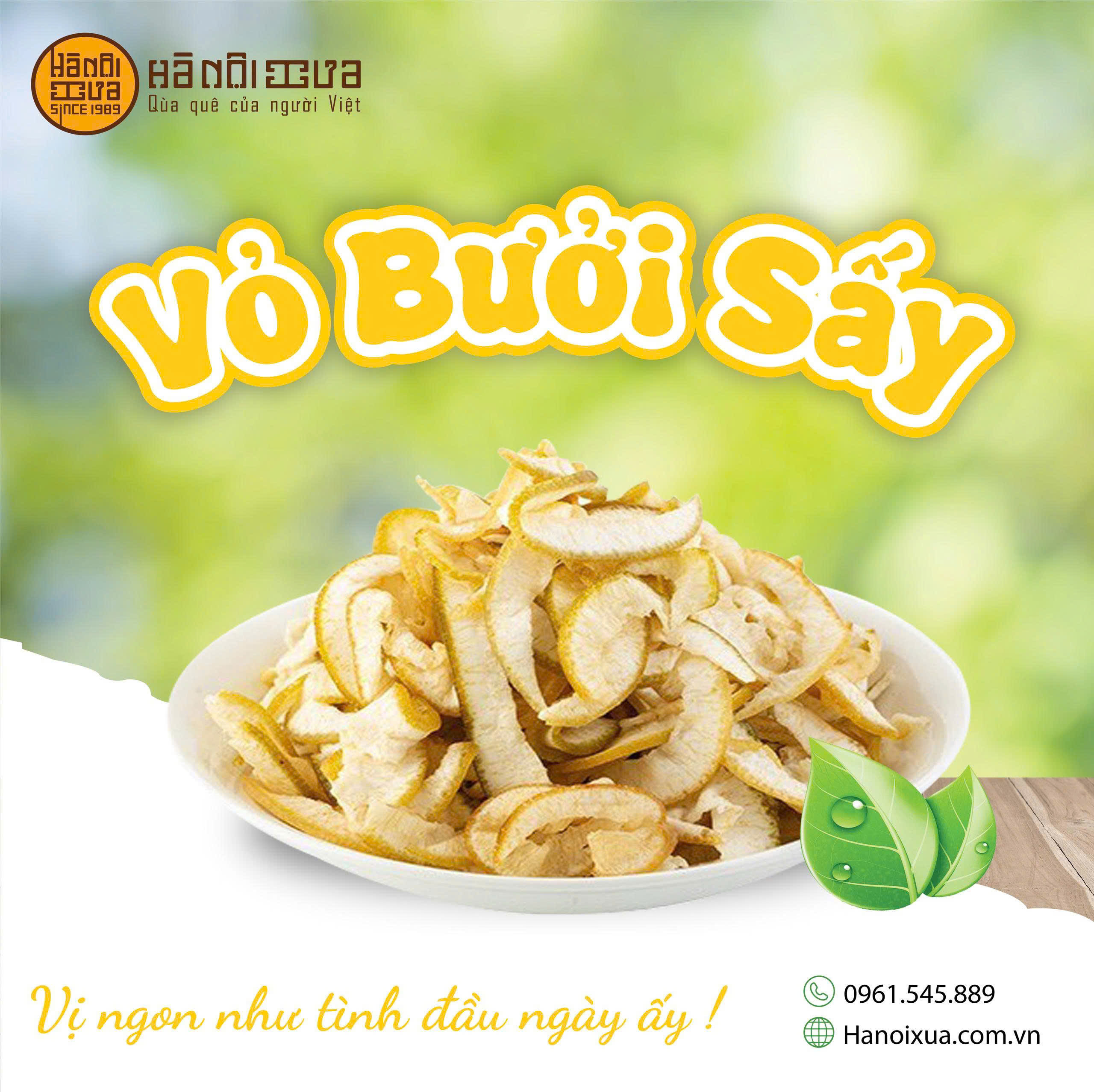 Vỏ bưởi sấy